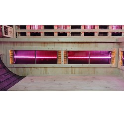 SAUNA OGRODOWA KOMBO FIŃSKA - INFRARED BECZKA VANTA 4-6 OSOBOWA 200x200 CM