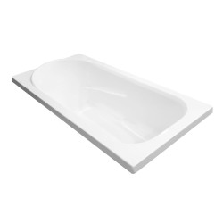 MO-1030W Wanna do zabudowy akrylowa 167X73X44CM