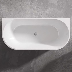 MO-1045D Wanna wolnostojąca przyścienna ryflowana 170X80X58CM