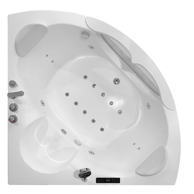 MO-1005 TURBO Wanna łazienkowa SPA z hydromasażem 152X152X61CM MO-1005 TURBO Wanna łazienkowa SPA z hydromasażem 152X152X61CM