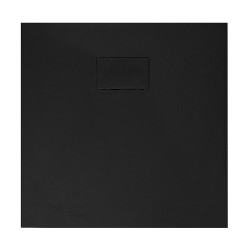 MO-GD8080ES CZARNY Brodzik prysznicowy kwadratowy SMC 80X80X2,6CM