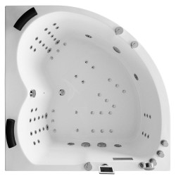 MUE-0032A PRAWA Wanna łazienkowa SPA z hydromasażem 150X150X70CM