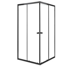 Kabina natryskowa Olga SQ80 BLACK SOLO (bez brodzika)