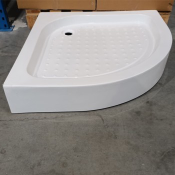 Brodzik półokrągły 80x80 SXL01A white biały syfon 15cm głęboki wysoki uszkodzony