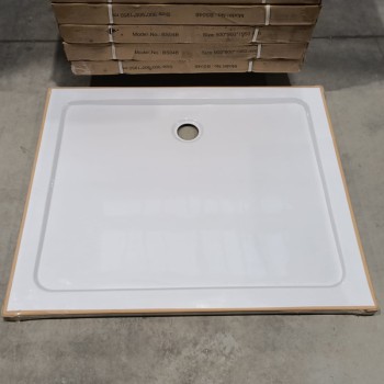 Brodzik prostokątny 120x100 ST06C white biały syfon 5cm slim uszkodzony 2