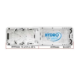 BASEN Z HYDROMASAŻEM HERKULES 709