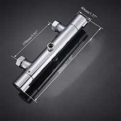 BATERIA ŁAZIENKOWA PRYSZNICOWA T204A CHROM
