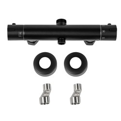 BATERIA ŁAZIENKOWA PRYSZNICOWA T204B CZARNA