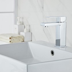 BATERIA ŁAZIENKOWA UMYWALKOWA F211A CHROM