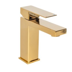 BATERIA ŁAZIENKOWA UMYWALKOWA F211C ZŁOTA