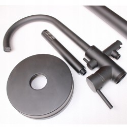 BATERIA ŁAZIENKOWA WOLNOSTOJĄCA F2012B CZARNA