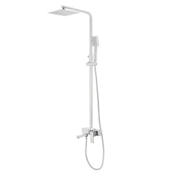 BATERIA PRYSZNICOWA ŁAZIENKOWA Z DESZCZOWNICĄ F170A CHROM