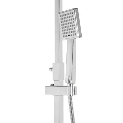 BATERIA PRYSZNICOWA ŁAZIENKOWA Z DESZCZOWNICĄ F170A CHROM