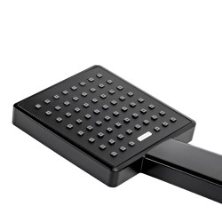 BATERIA PRYSZNICOWA ŁAZIENKOWA Z DESZCZOWNICĄ F170B CZARNA
