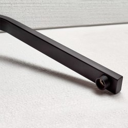 BATERIA PRYSZNICOWA ŁAZIENKOWA Z DESZCZOWNICĄ F170B CZARNA