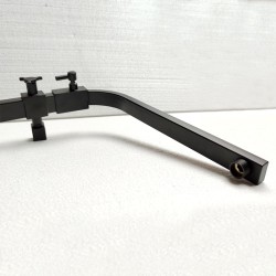 BATERIA PRYSZNICOWA ŁAZIENKOWA Z DESZCZOWNICĄ F170B CZARNA