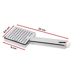 BATERIA PRYSZNICOWA ŁAZIENKOWA Z DESZCZOWNICĄ T15A CHROM