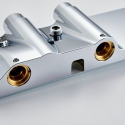 BATERIA PRYSZNICOWA Z DESZCZOWNICĄ F13A CHROM
