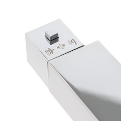 BATERIA PRYSZNICOWA Z TERMOSTATEM I DESZCZOWNICĄ T154A CHROM