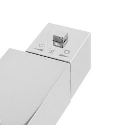 BATERIA PRYSZNICOWA Z TERMOSTATEM I DESZCZOWNICĄ T154A CHROM