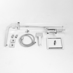 BATERIA PRYSZNICOWA Z TERMOSTATEM I DESZCZOWNICĄ T154A CHROM