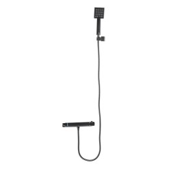 BATERIA PRYSZNICOWA Z TERMOSTATEM T201B CZARNY