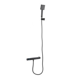 BATERIA PRYSZNICOWA Z TERMOSTATEM T201B CZARNY