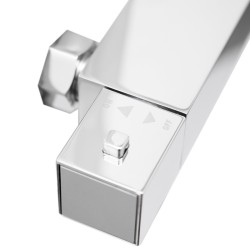 BATERIA PRYSZNICOWA Z TERMOSTATEM T202A CHROM