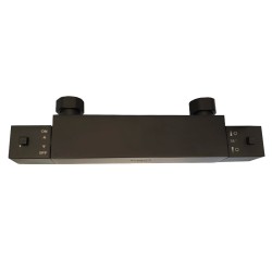 BATERIA PRYSZNICOWA Z TERMOSTATEM T202B CZARNA