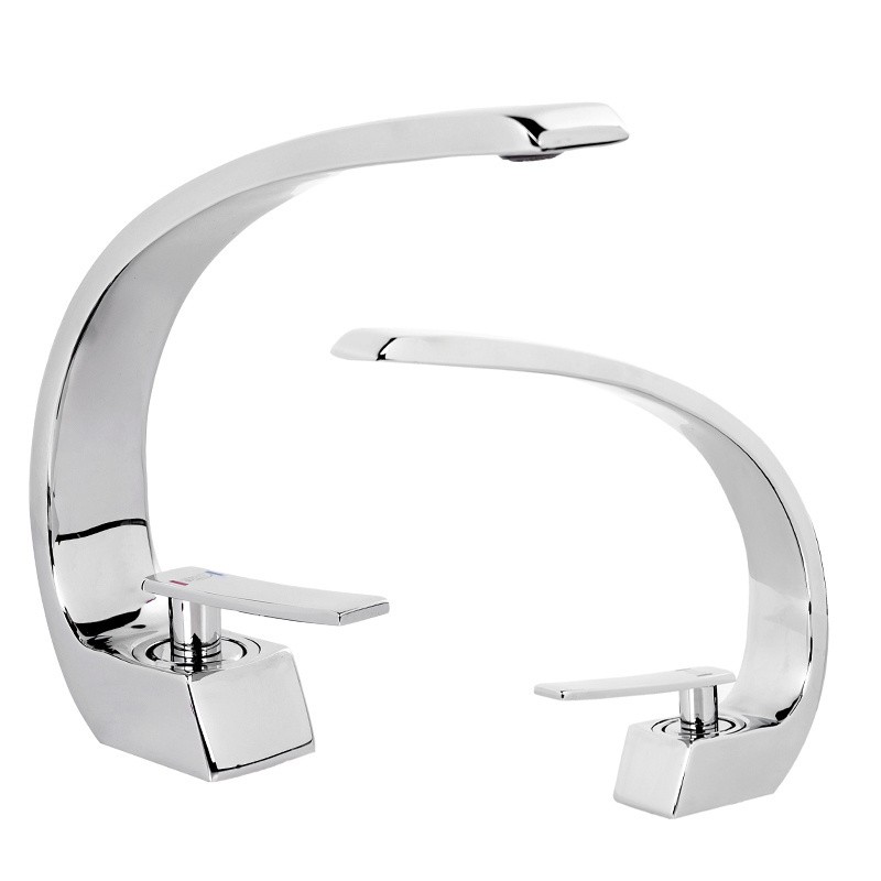 BATERIA UMYWALKOWA ŁAZIENKOWA F014A CHROM BATERIA UMYWALKOWA ŁAZIENKOWA F014A CHROM