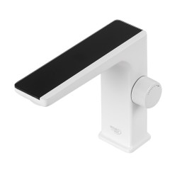 BATERIA UMYWALKOWA ŁAZIENKOWA F11-WH-BL BIAŁO/CZARNA LCD
