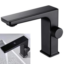BATERIA UMYWALKOWA ŁAZIENKOWA F11B CZARNA LCD