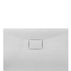 BRODZIK PRYSZNICOWY KAMIENNY PROSTOKĄTNY SLIM JUKO BIAŁY 130x90 CM