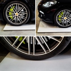 BRODZIK PRYSZNICOWY KAMIENNY PROSTOKĄTNY SLIM JUKO BIAŁY 130x90 CM