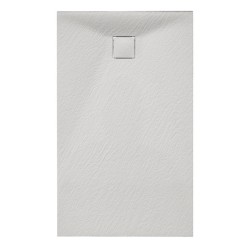 BRODZIK PRYSZNICOWY KAMIENNY PROSTOKĄTNY SLIM RIKO BIAŁY 120x70 CM
