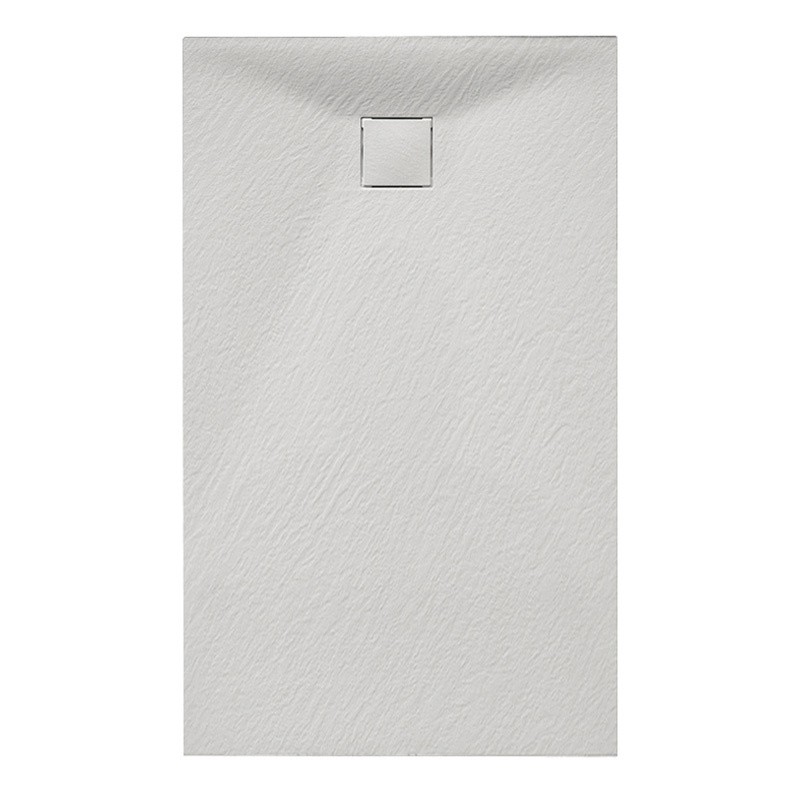 BRODZIK PRYSZNICOWY KAMIENNY PROSTOKĄTNY SLIM RIKO BIAŁY 150x80 CM BRODZIK PRYSZNICOWY KAMIENNY PROSTOKĄTNY SLIM RIKO BIAŁY 150x80 CM