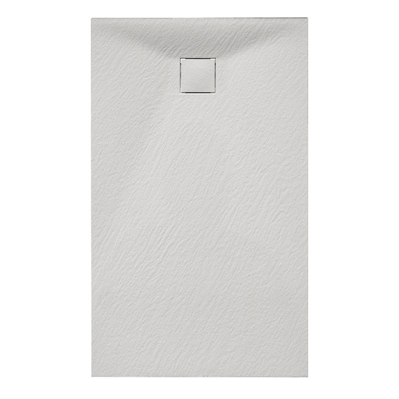 BRODZIK PRYSZNICOWY KAMIENNY PROSTOKĄTNY SLIM RIKO BIAŁY 90x70 CM BRODZIK PRYSZNICOWY KAMIENNY PROSTOKĄTNY SLIM RIKO BIAŁY 90x70 CM