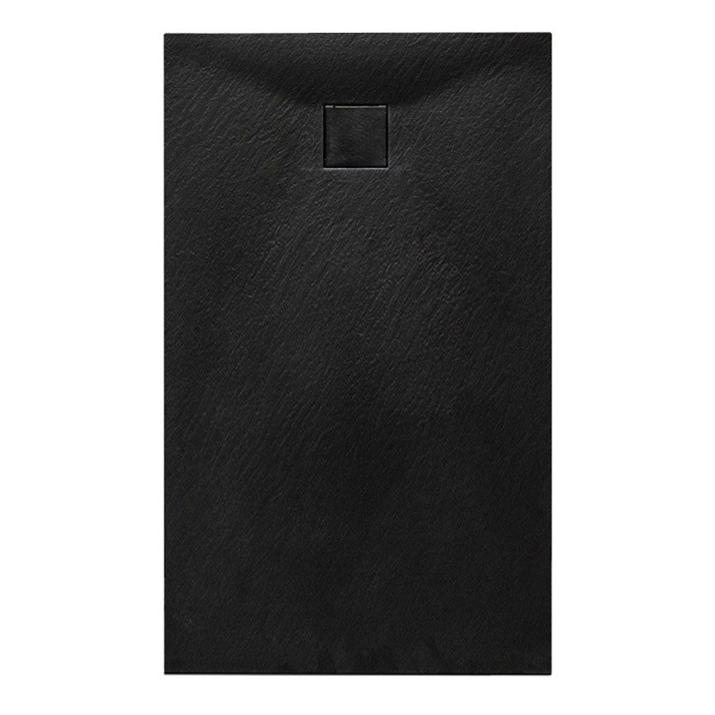 BRODZIK PRYSZNICOWY KAMIENNY PROSTOKĄTNY SLIM RIKO CZARNY 120x80 CM BRODZIK PRYSZNICOWY KAMIENNY PROSTOKĄTNY SLIM RIKO CZARNY 120x80 CM