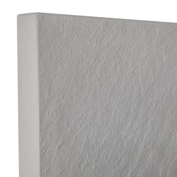 BRODZIK PRYSZNICOWY KAMIENNY PROSTOKĄTNY SLIM RIKO SZARY 140x80 CM