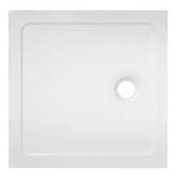 BRODZIK PRYSZNICOWY KWADRATOWY SLIM ST06A BIAŁY 100x100 CM