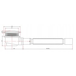 BRODZIK PRYSZNICOWY PIĘCIOKĄTNY SLIM ST08B BIAŁY 90x90 CM