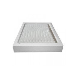 BRODZIK PRYSZNICOWY PROSTOKĄTNY WYSOKI SXL04B BIAŁY 110x90 CM