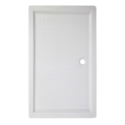 BRODZIK PRYSZNICOWY PROSTOKĄTNY WYSOKI SXL04C BIAŁY 120x90 CM
