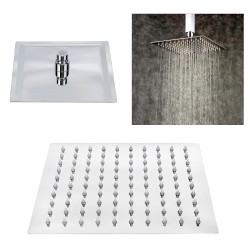 DESZCZOWNICA PRYSZNICOWA SLIM R01A CHROM 20x20 CM