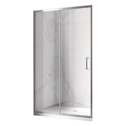 DRZWI PRYSZNICOWE KZ14B CHROM 105-110 CM 6 MM