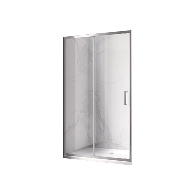 DRZWI PRYSZNICOWE KZ14B CHROM 105-110 CM 6 MM DRZWI PRYSZNICOWE KZ14B CHROM 105-110 CM 6 MM