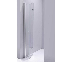 DRZWI PRYSZNICOWE SH01B CHROM 90 CM 6 MM