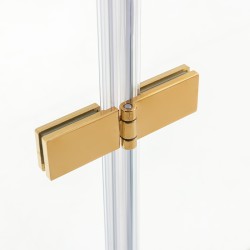 DRZWI PRYSZNICOWE SH01C ZŁOTE 100 CM