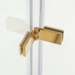 DRZWI PRYSZNICOWE SH01C ZŁOTE 100 CM