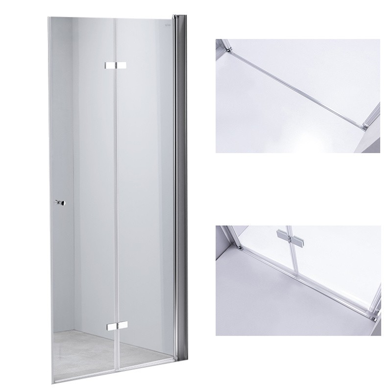 DRZWI PRYSZNICOWE SH01D CHROM 110 CM 6 MM DRZWI PRYSZNICOWE SH01D CHROM 110 CM 6 MM